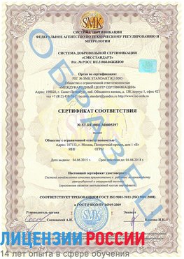 Образец сертификата соответствия Сочи Сертификат ISO/TS 16949